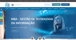 Desktop Screenshot of portal.fei.edu.br