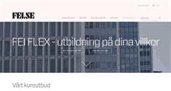 Desktop Screenshot of fei.se
