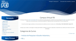 Desktop Screenshot of moodle.fei.edu.br